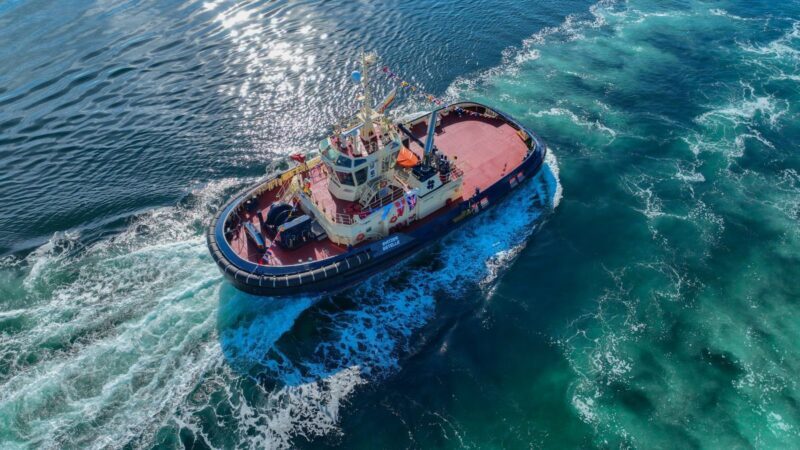 Peninsula vessel at sea.
