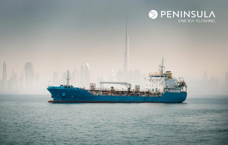 Peninsula supply vessel operating in UAE waters.