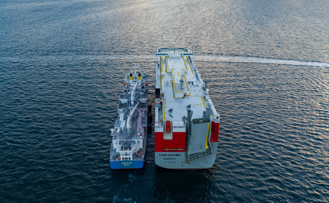 Peninsula completes first LNG bunkering operation at the Port of Sagunto