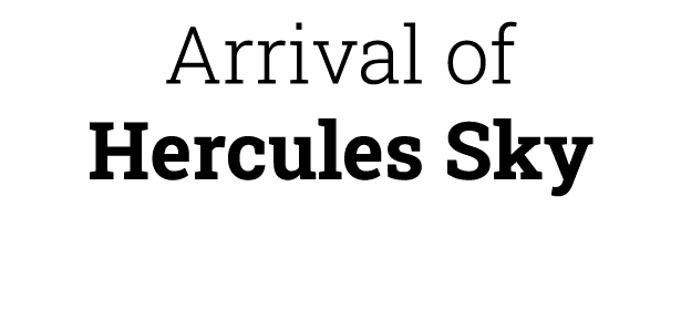Arrival of Hercules Sky